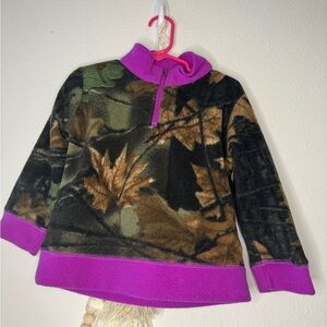 Trail crest fleece 3/4 zip pullover 🛍